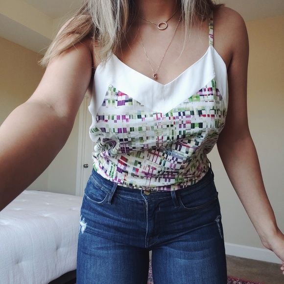 W118 by walter baker multicolored top m - Picture 2 of 8